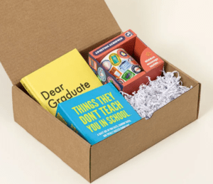unique graduation gift ideas - box